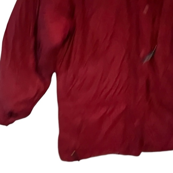 Patagonia Women's Parka Jacket Red Burgundy Size Small Mid Length Insulated coat - Picture 7 of 12